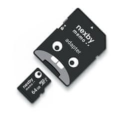 Nexby Paměťová karta micro SDHC 32 GB Class 10 s adaptérem