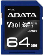 Adata Paměťová karta Premier Pro SDXC 64GB