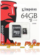 Kingston Paměťová karta microSDXC Canvas 64GB