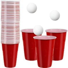 Ruhhy 21232 Sada na pivní hru Beer pong (pivní ping-ponk)
