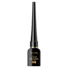Eveline Cosmetics liquid precision liner 2000 procent matné tekuté oční linky matt black 4ml