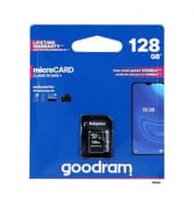 GoodRam Paměťová karta 128GB Class 10 UHS-I 35237