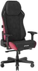 DXRacer herní židle DXRacer MASTER černo-červená, látková