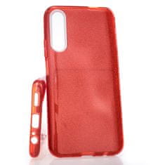 Telone Pouzdro Glitter 3V1 Case Huawei P Smart Pro Červené