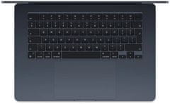 Apple MacBook Air 15, M3 8-core/8GB/256GB SSD/10-core GPU, temně inkoustová (MRYU3CZ/A)