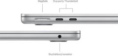 Apple MacBook Air 15 M3 8 GB / 256 GB, 10-core GPU (MRYP3CZ/A) Silver