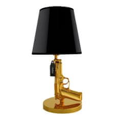 Northix Stolní lampa, Beretta - Zlatá 