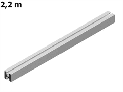 sapro FVE Hliníkový montážní H profil 40x40mm, 2,2m, délka 2200mm pro M10 hlavu