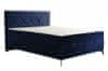 GMP Dvoulůžková postel OMEGA - modrá 180 × 200 cm