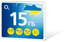 Předplacená karta GO UKRAJINA 15 GB