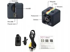 Verk SQ11 Mini webová kamera černá