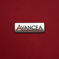 AVANCEA® Cestovní kufr GP7172 Red 2W XS červený 45x33x23 cm
