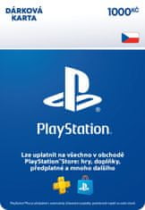 Sony PlayStation Store - Dárková karta 1 000 Kč